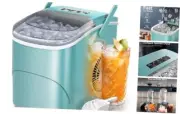 Ice Makers Countertop,26Lbs/24H,9 Cubes in 6 Mins,Portable Ice Maker Machine