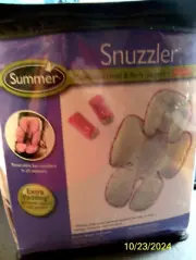 Snuzzler Complete Head and Body Support w Straps Reversible Pink Summer Infant
