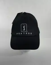 PGA Tour Airflux Adjustable Golf Cap Hat Navy Blue Brand New *FREE SHIPPING* NWT