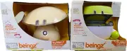 Interactive Retro Robot Beingz Lot Touch Lamp & Alarm Clock Radio Sensors Sound