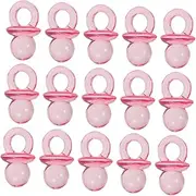 ERINGOGO 200pcs Acrylic Mini Pacifiers for Shower Games Toy Pacifiers for Shower Party Favors Safety Comfort