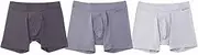 Pair of Thieves Men's Quick Dry Action Blend Boxer Briefs 3 Pack - Moisture-Wicking & Breathable for All-Day Comfort
