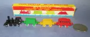 Old Timers /Old Fashioned Vehicles and Locomotive w/Three Carriages - Mini Train