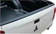 TradiesChoice 4X4 1 PCS Tailgate Guard Cap Protector Cover Mitsubishi Triton MQ 2015-18 & MR 2019+