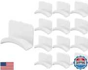 Wonderjune 12 Pcs Headphone Wall Hangers Adhesive Gaming Headset Holder Hooks