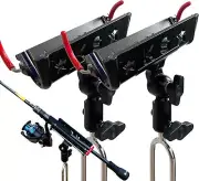 Fishing Rod Holders for Bank Fishing，Automatic Locking Bank Fishing Rod Holde...