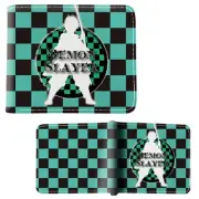 Demon Slayer Bi-Fold Wallet - TANJIRO KAMADO THEME New (Anime 4x5" Billfold)