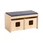 Jooyes Kids Toy Bench With Storage