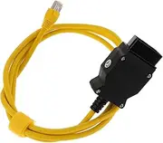 FELTECHELECTR Car Test Cable Heavy Duty Adapter for Auto Truck Inspection Tool Durable Ethernet Connector for Car Programming Efficient Data Extraction Compatible with Chassis