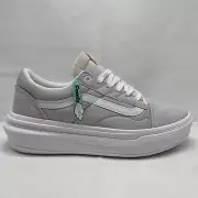 VANS Old Skool Over, Mens US Size 11.5, Light Grey Gray White | VN0A7Q5ELGX