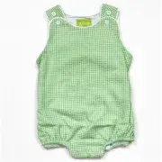 Classic Whimsy Green Seersucker Sun Bubble NWT 12 Months