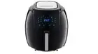 GoWISE USA 1700-Watt 5.8-QT 8-in-1 Digital Air Fryer with Recipe Book, Black
