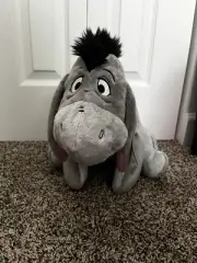 Disney Store Exclusive Winnie The Pooh Eeyore Plush With Detachable Tail & Tag