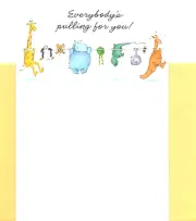 Get Well Soon From Us Group Animals Fitness Pull Ups Hallmark Greeting Card