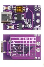4PCS QC AFC Type-C PD2.0 PD3.0 to DC Fast Charging Decoy Trigger Module Board