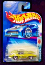 2004 Hot Wheels Featuring Pride Rides - CORVETTE STING RAY - Card #173