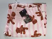 Peter Alexander 20 Years of Sleeping Around Pink/White Teddy Bear Pyjama Pants L