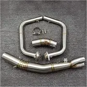 Motorcycle Exhaust Pipe For KAWASAKI For NINJA400 For Ninja 400 EX400 ABS Z400 2018 2019 51mm Motorcycle Muffler Exhaust Full System Header Pipe