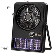 Electric gnat zapper, high zapper indoor | GNAT lamp with fan for camping | Electric nasty animal control, multifunctional camping lamp for living room