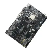 Mining B75 CPU Motherboard Set 12 PCI-E Slots DDR3 Memory LGA 1155 USB3.0