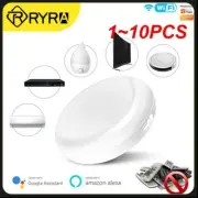 1~10PCS Tuya Smart Universal IR Remote WiFi With Temperature Humidity Sensor