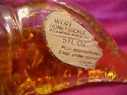 Vintage Avon Collector Bottle Seashell Shell Honey Suckle Foaming Bath Oil 5 oz