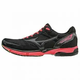 【MIZUNO 美津濃】WAVE EMPEROR 輕量路跑鞋 女款 黑紅 J1GB167689 橘黃J1GB167603