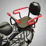 Bicycle Child Seat Rear With Handrail, Stable And Safe Bicycle Rear Mounted Children Seat Hold Up To