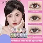 Curling Fluffy Cluster Lashes Kit Lashes Extension Eye Makeup Tools