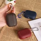For AirPods 4th 3rd Pro 2nd Gen Leather Carbon Fibre Case Shockproof Hard Cover