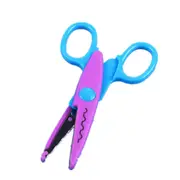 Child Safety Laciness Scissors Metal and Plastic DIY Scrapbooking Photo Colors Scissors Paper Lace Diary Decoration