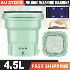 Mini Portable Washing Machine Laundry Tub Automatic Clothes Bucket Dryer Indoor