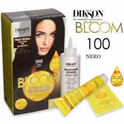 Dikson bloom coloring cream with keratin 100 black