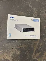 LaCie 301856U D2 Blu-Ray DVD USB FireWire External Drive Only Gray - No Adapter