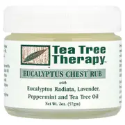 Tea Tree Therapy, Eucalyptus Chest Rub, 2 oz (57 g)