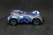 Collectible 2014 Hot Wheels RD-03 Chrome w/Blue Trim Die-Cast 1/64