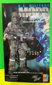 Dragon 70178 "FLIP" US MILITARY MOPP NBC Nuclear, Bio, Chemical 12” FIGURE MIB