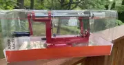 Grand Gourmet Apple Machine Apple Peeler Red NEW NIB