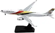 Pre-Built Model Aircraft 15CM Accurate Scale Model Airplane Replica 1/400 for Air Belgium A330-900neo OO-ABG Metal Civilian Aircraft Miniature Airplane Model