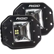 Rigid Industries 682153 Radiance+ Scene RGBW LED Flush Mount - Pair
