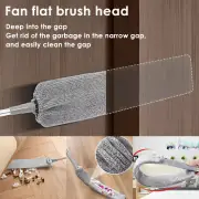 Feather Duster Bendable Scratch Free Microfiber Duster with 16-98"·-·
