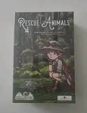 Strawberry Studio Card Game Rescue Animals Box SEALED (B1-C3)