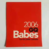 在飛比找蝦皮購物優惠-A51隨遇而安書店:2006 GQ BABES 美女月曆