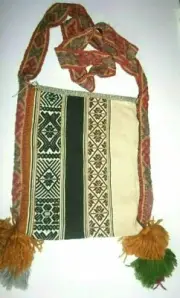 Peruvian ceremonial chuspa - chuspa andean community of cusco