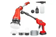 TOPEX 20V Cordless Power Tool Kit Telescoping Electric Scrubber Pressure Washer