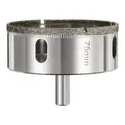Diamond Drill Bit Hole Saw 3"(75mm) Tile Core Cutting Drilling Tool