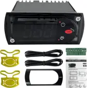 CAREL PZXUS0J011 230V/50HZ-60HZ Digital Temperature Thermostat Controller Probes