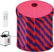 Portable Steam Sauna Home Spa Inflatable Full Body Steamer Bath Tent Personal Private Detox Therapy 1000W 9 Temperatures