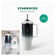 Starbucks Stanley Tumbler Quencher Cold Cup 40oz Gradient Monochrome Limited