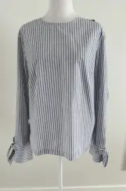 Banana Republic Striped Pull Over Cotton Size M $78